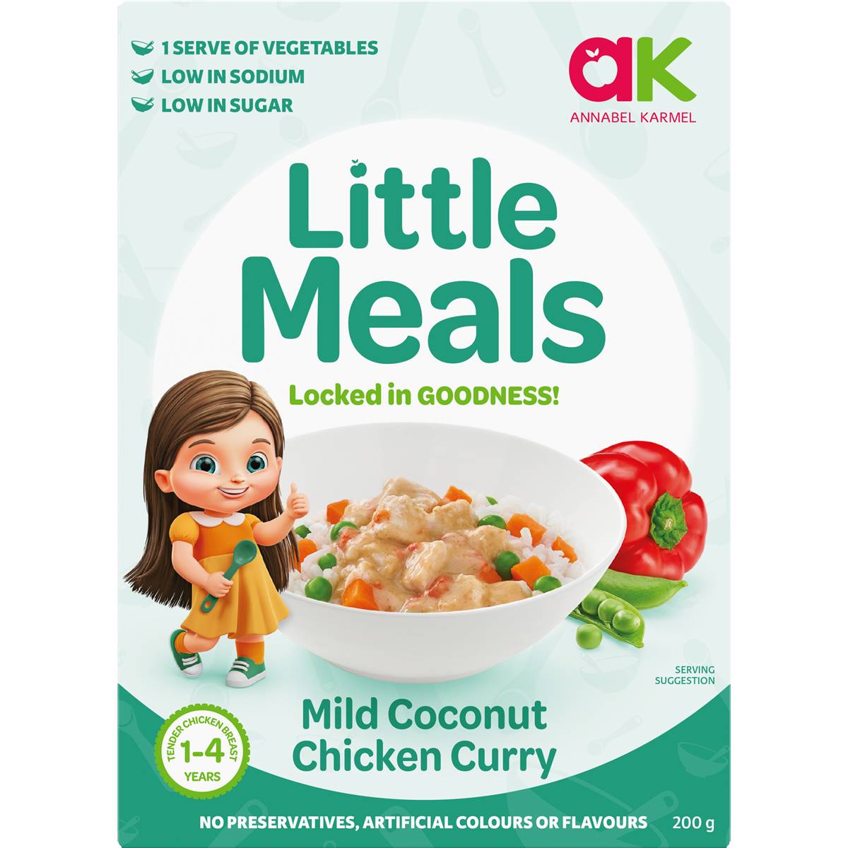 Annabel Karmel Little Meals Mild Coconut Chicken Curry 200g Woolworths