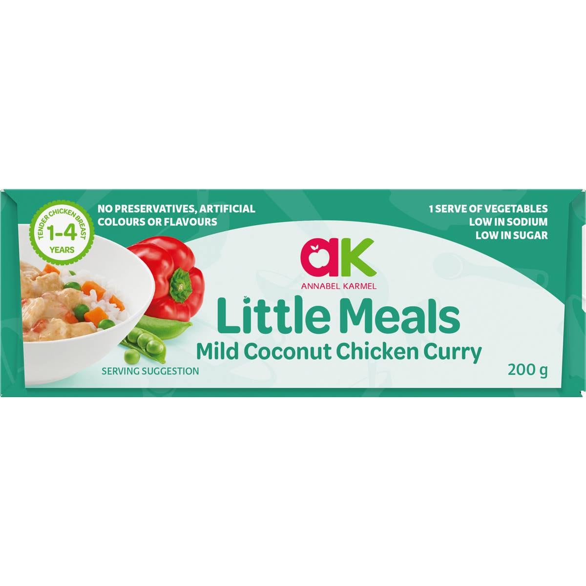 Annabel Karmel Little Meals Mild Coconut Chicken Curry 200g Woolworths