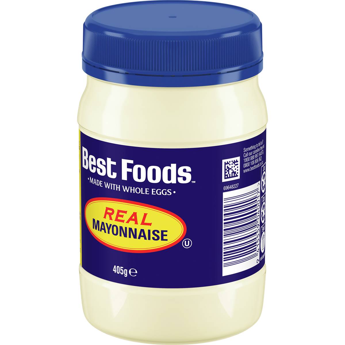 Best Foods Real Mayonnaise Jar 405g Woolworths
