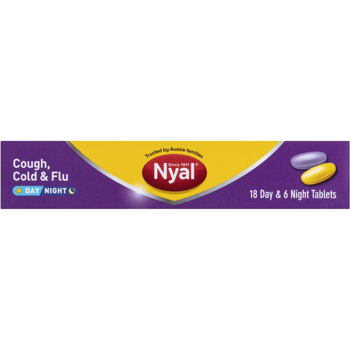 Nyal Tablets Cold And Flu 18 Day & 6 Night 24 Pack Woolworths