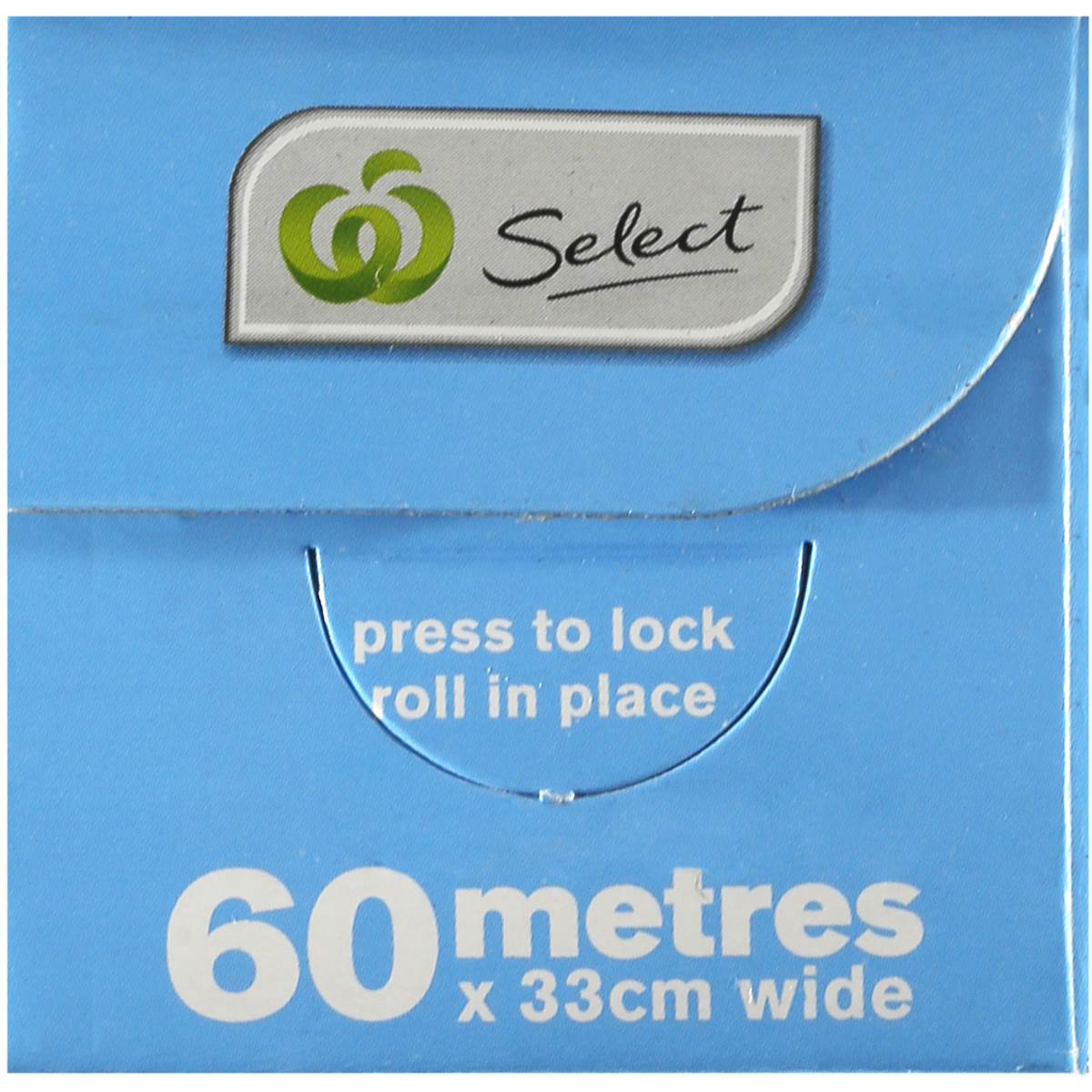 Woolworths Select Cling Wrap 33cmx60m Woolworths