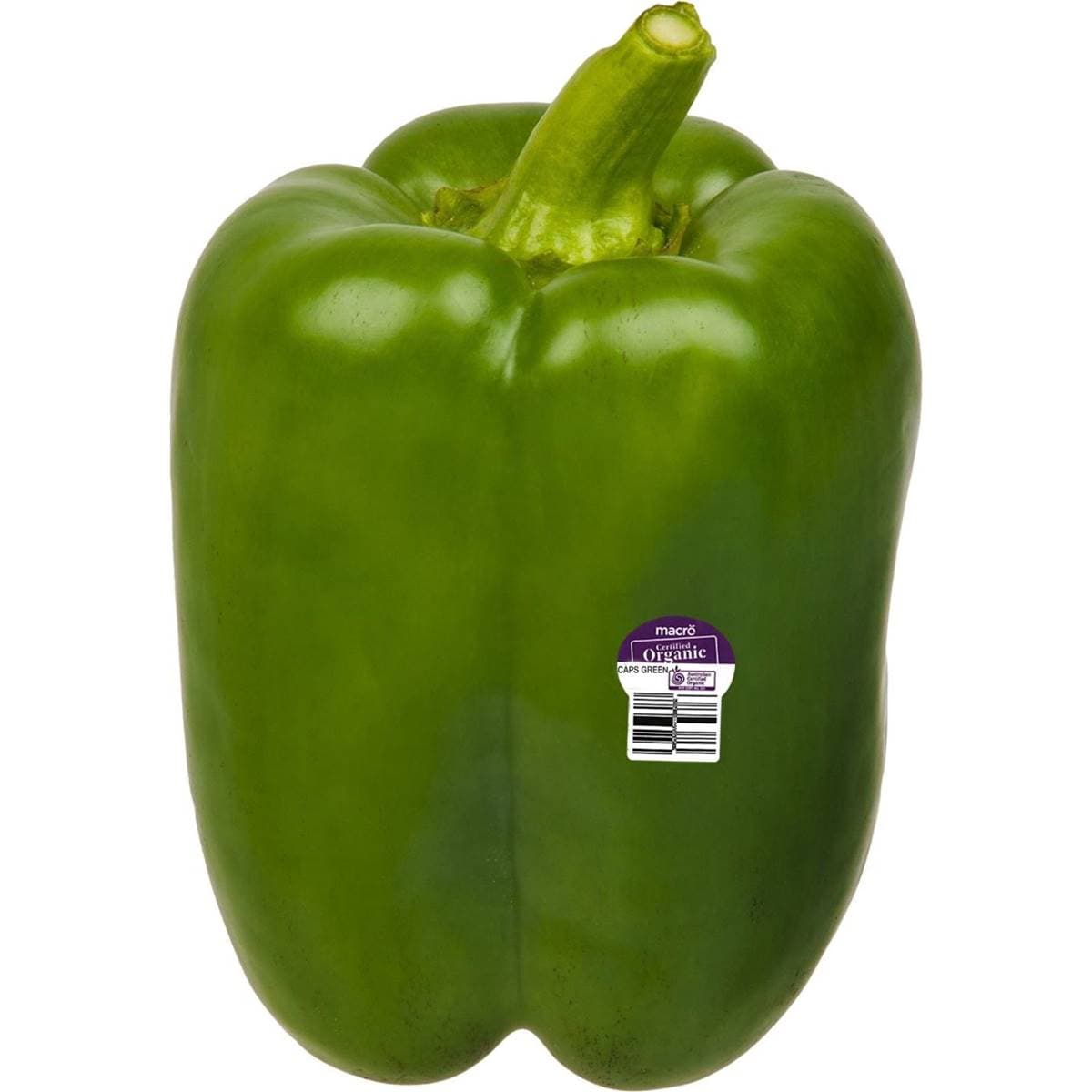Organic Capsicum Green Per Kg Woolworths