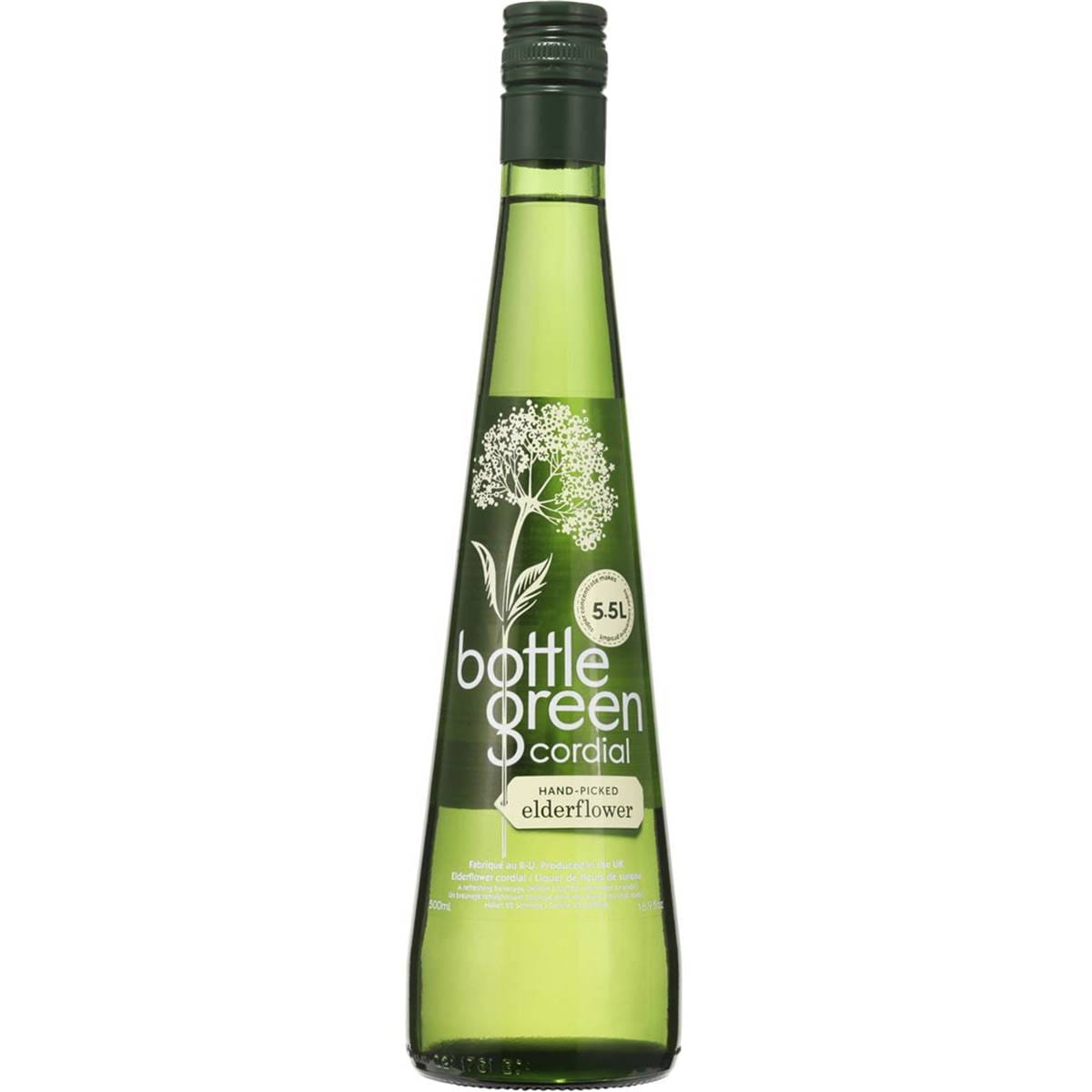 Bottlegreen Cordial Elderflower 500ml Woolworths