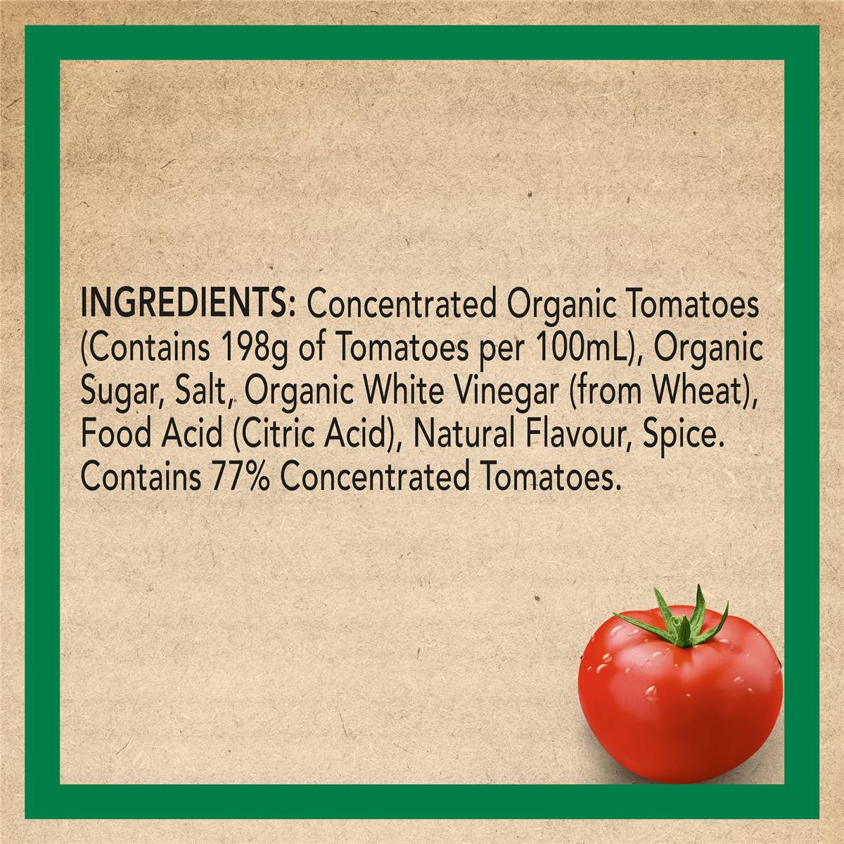 Heinz Organic Ketchup Tomato Sauce 500ml Woolworths