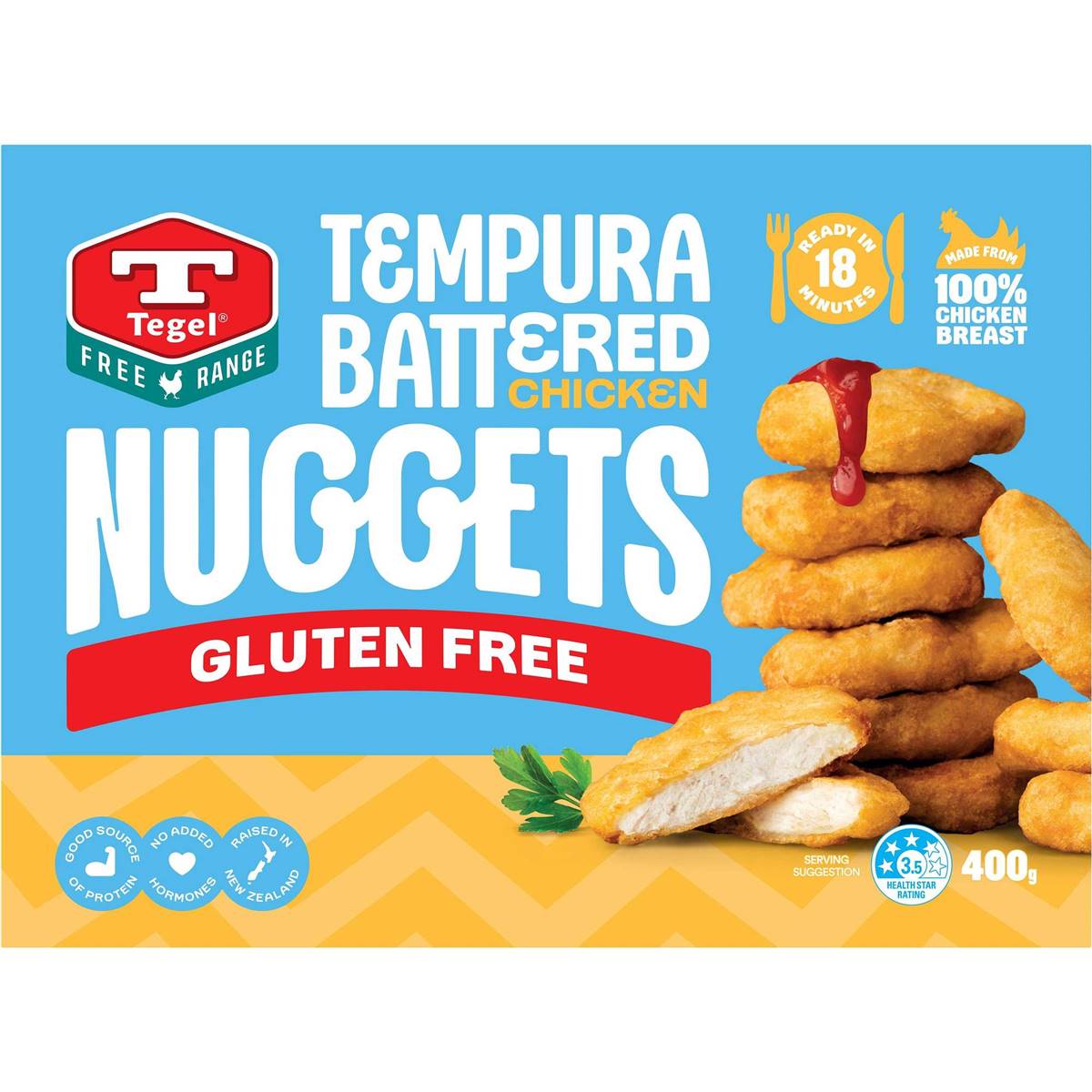 Tegel Gluten Free Tempura Battered Chicken Nuggets 400g Woolworths tegel-gluten-free-tempura-battered-chicken-nuggets-400g-woolworths