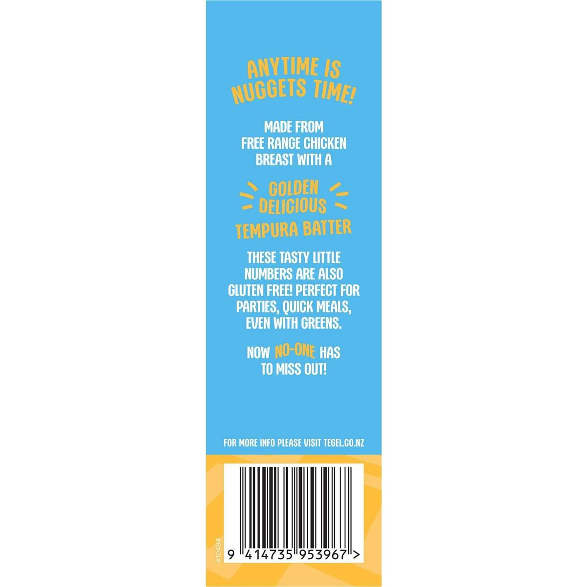 Tegel Gluten Free Tempura Battered Chicken Nuggets 400g Woolworths