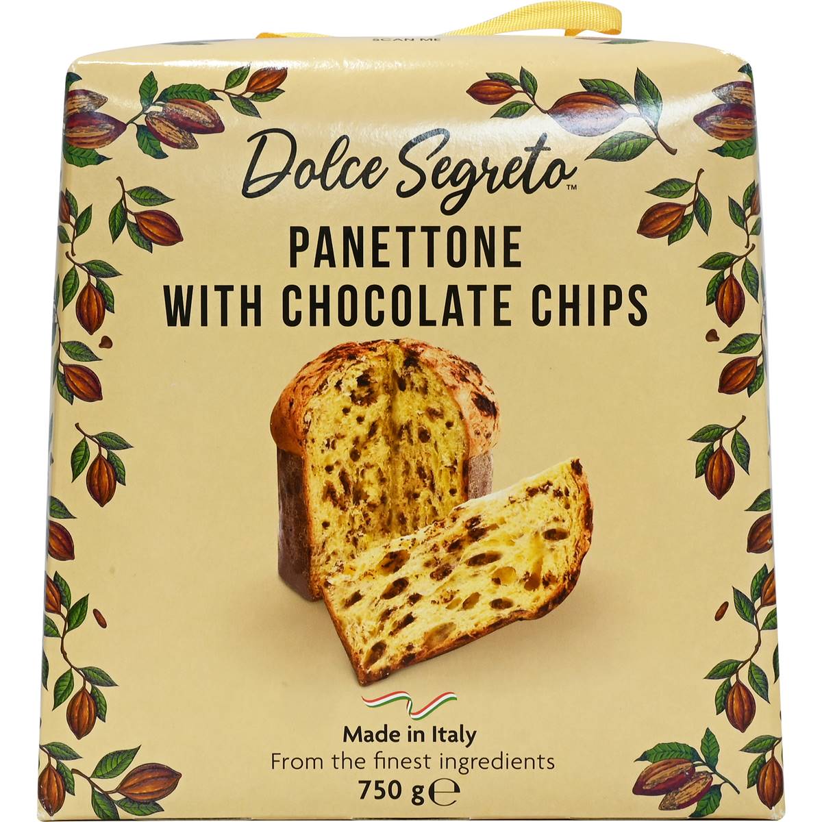 Dolce Segreto Choc Chip 750g Woolworths