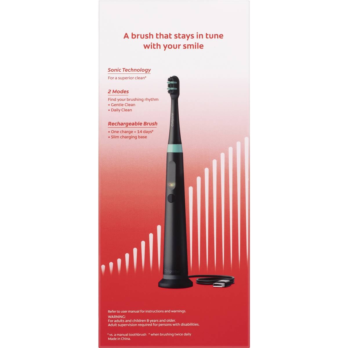 Colgate Pulse Essential Deep Clean Electric Toothbrush Each Woolworths