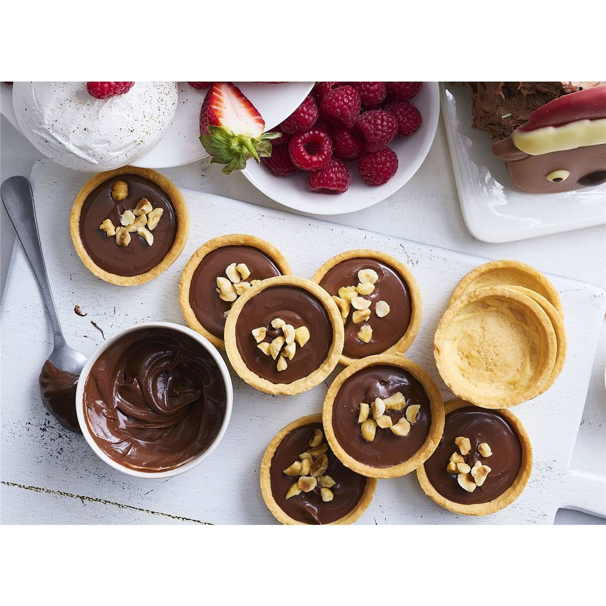 Woolworths Choc Hazelnut Tart Kit 9 Pack Woolworths