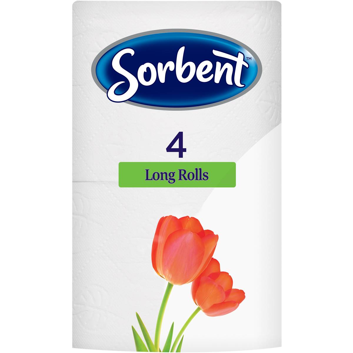Sorbent Silky White Long Rolls Toilet Tissue 270 Sheets 4 Pack Woolworths