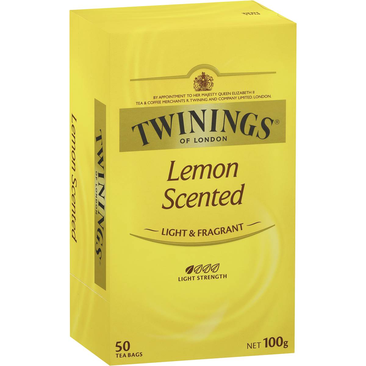 Twinings Lemon Scented Tea Bags 50 Pack | Woolworths