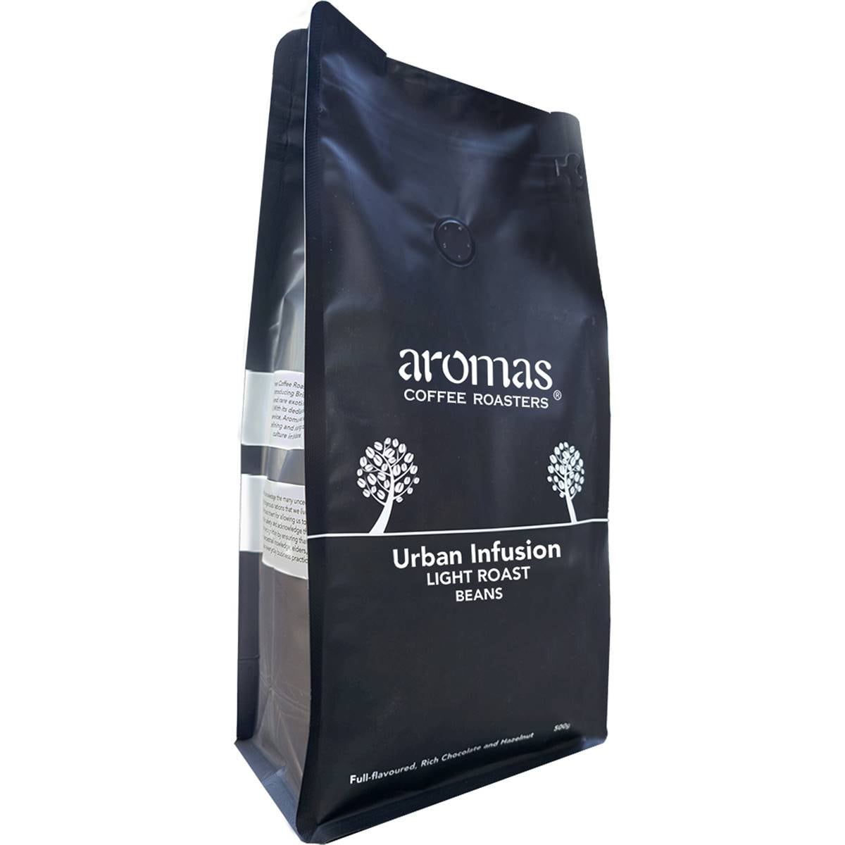 Aromas Coffee Roasters Urban Infusion Coffee Beans 500g Woolworths