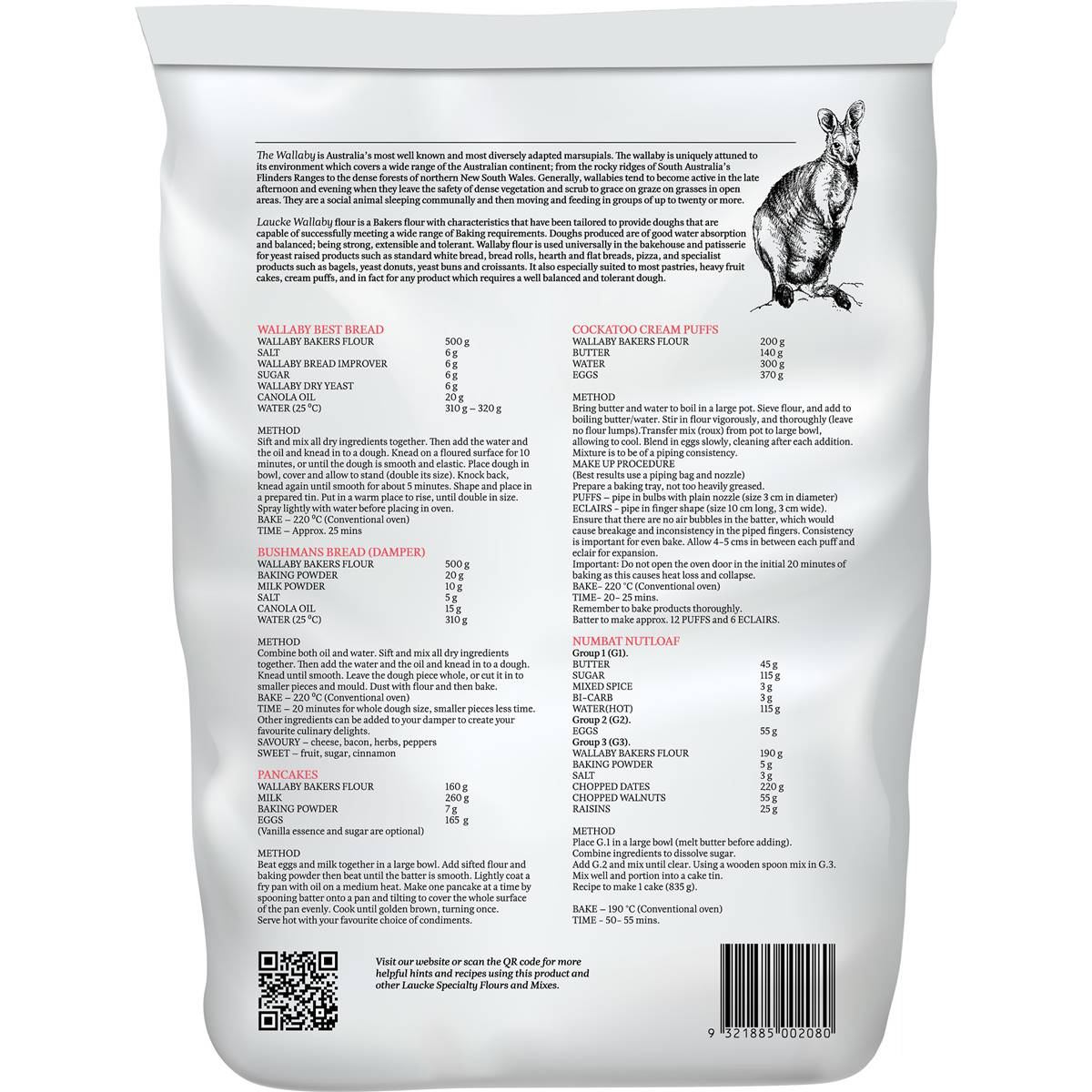 Wallaby Bakers Flour 5kg Woolworths wallaby-bakers-flour-5kg-woolworths