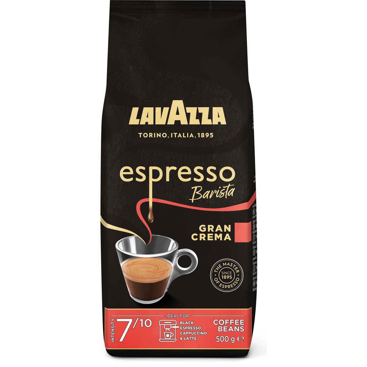 Lavazza Espresso Barista Gran Crema Coffee Beans 500g | Woolworths