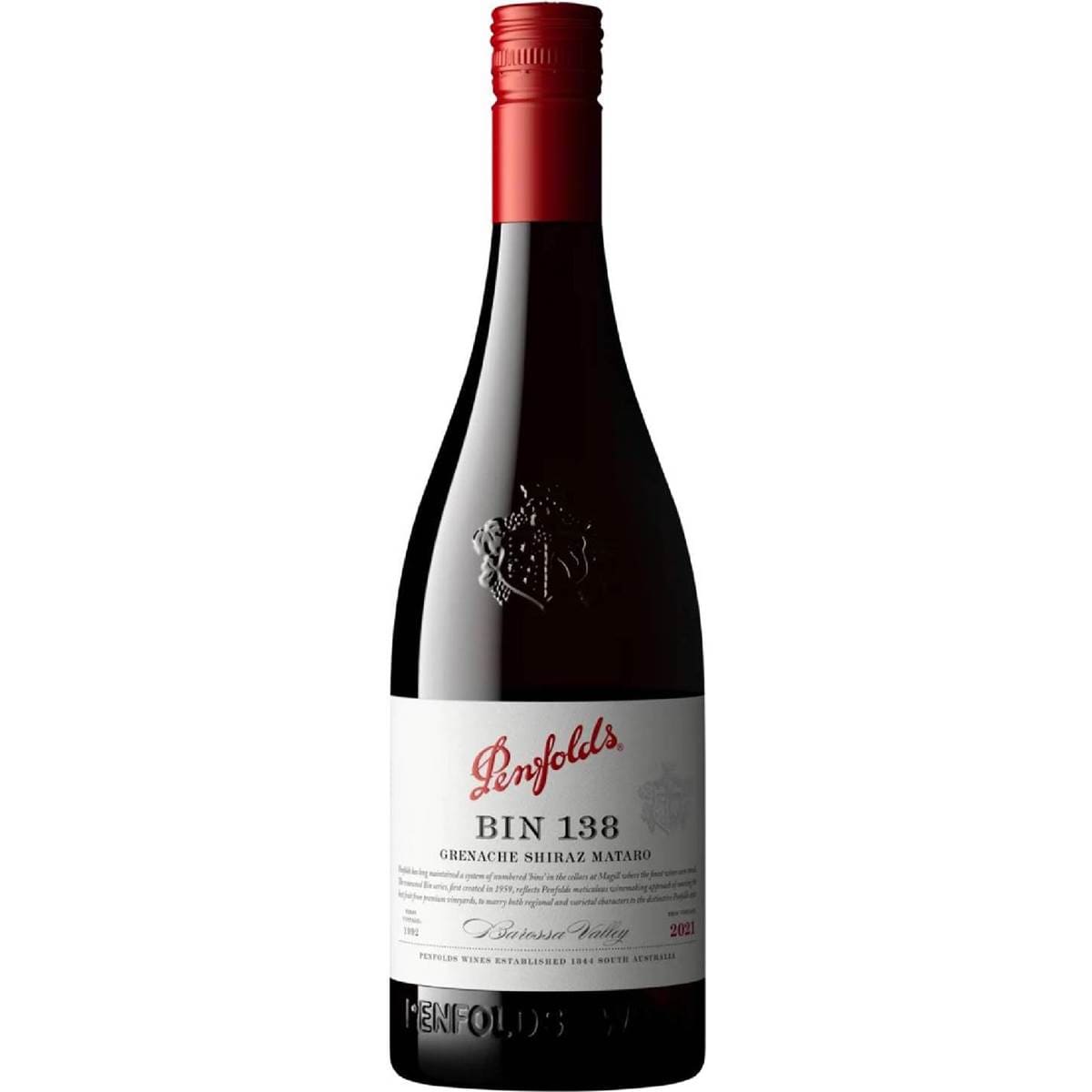 Penfolds Bin 138 GSM 2021 Bottles 750mL