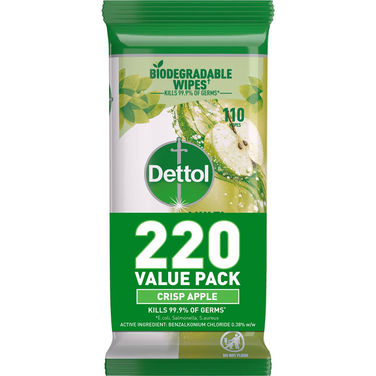 Dettol Multipurpose Disinfectant Cleaning Wipes Apple Pack Woolworths