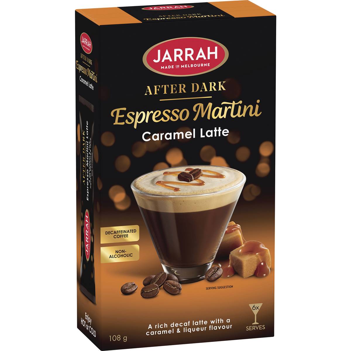 Jarrah After Dark Espresso Martini Caramel Latte 6 Pack Woolworths