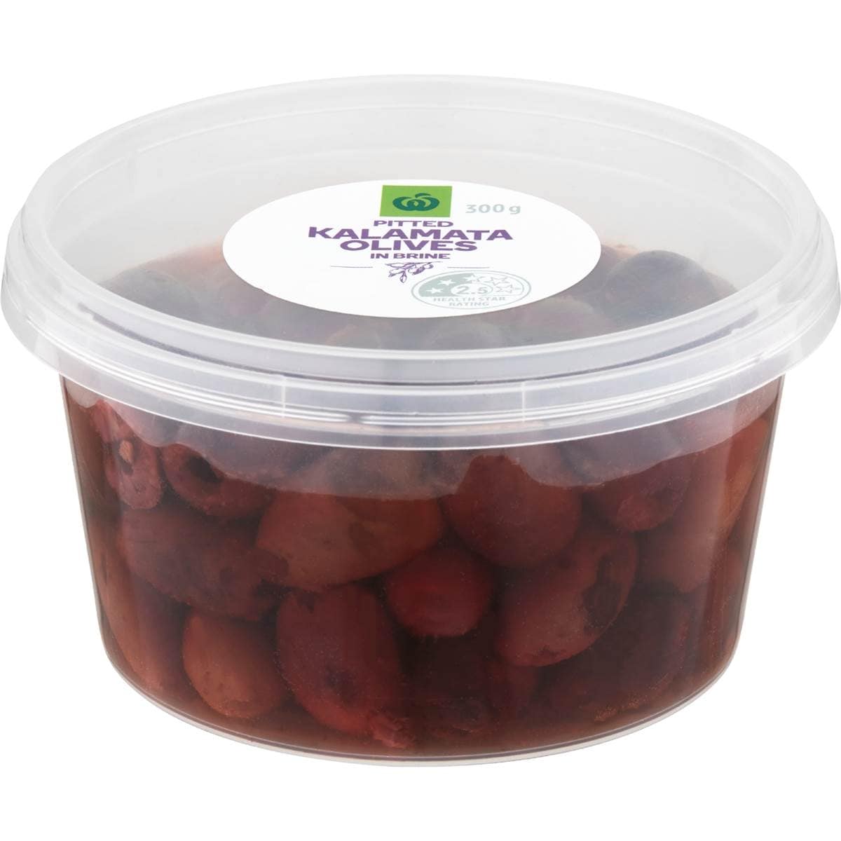 Woolworths Pitted Kalamata Olives In Brine 300g Woolworths