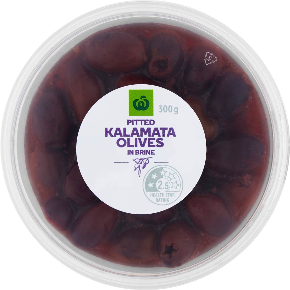 Woolworths Pitted Kalamata Olives In Brine 300g Woolworths