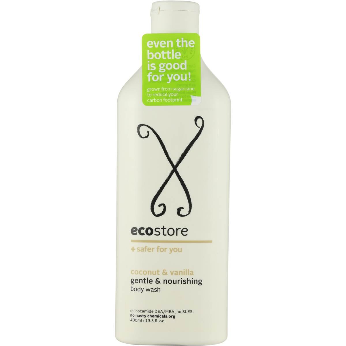 Ecostore Body Wash Coconut & Vanilla 400ml Woolworths