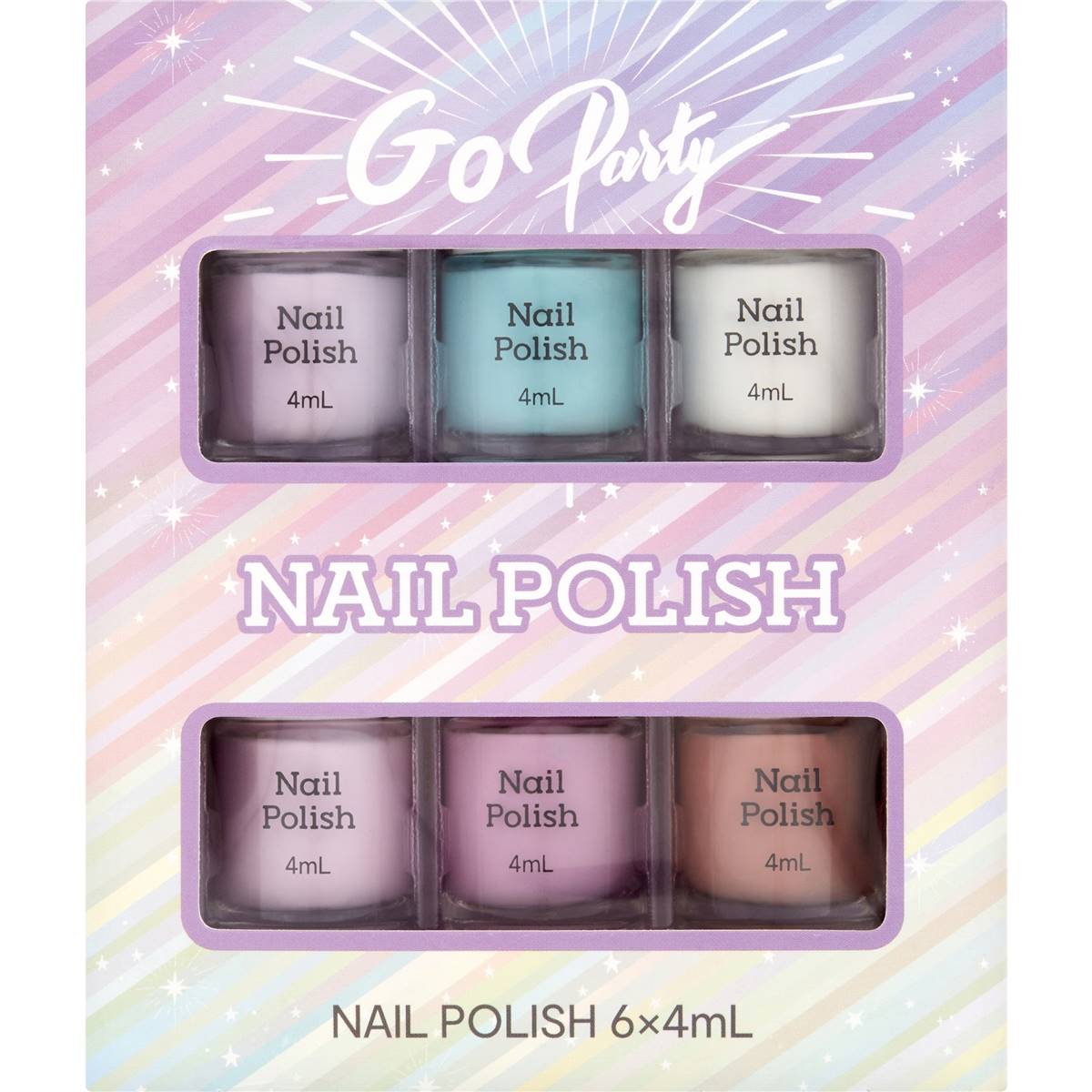 Nail Polish Set 6 Pack Woolworths