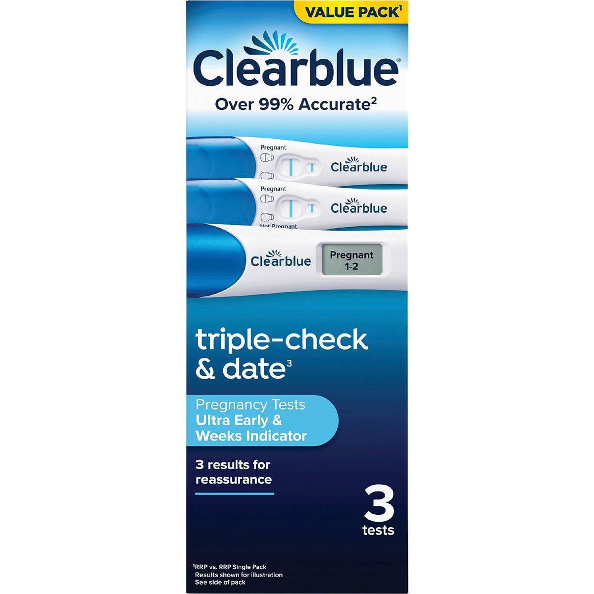 Clearblue Pregnancy Test Combo 3 pack