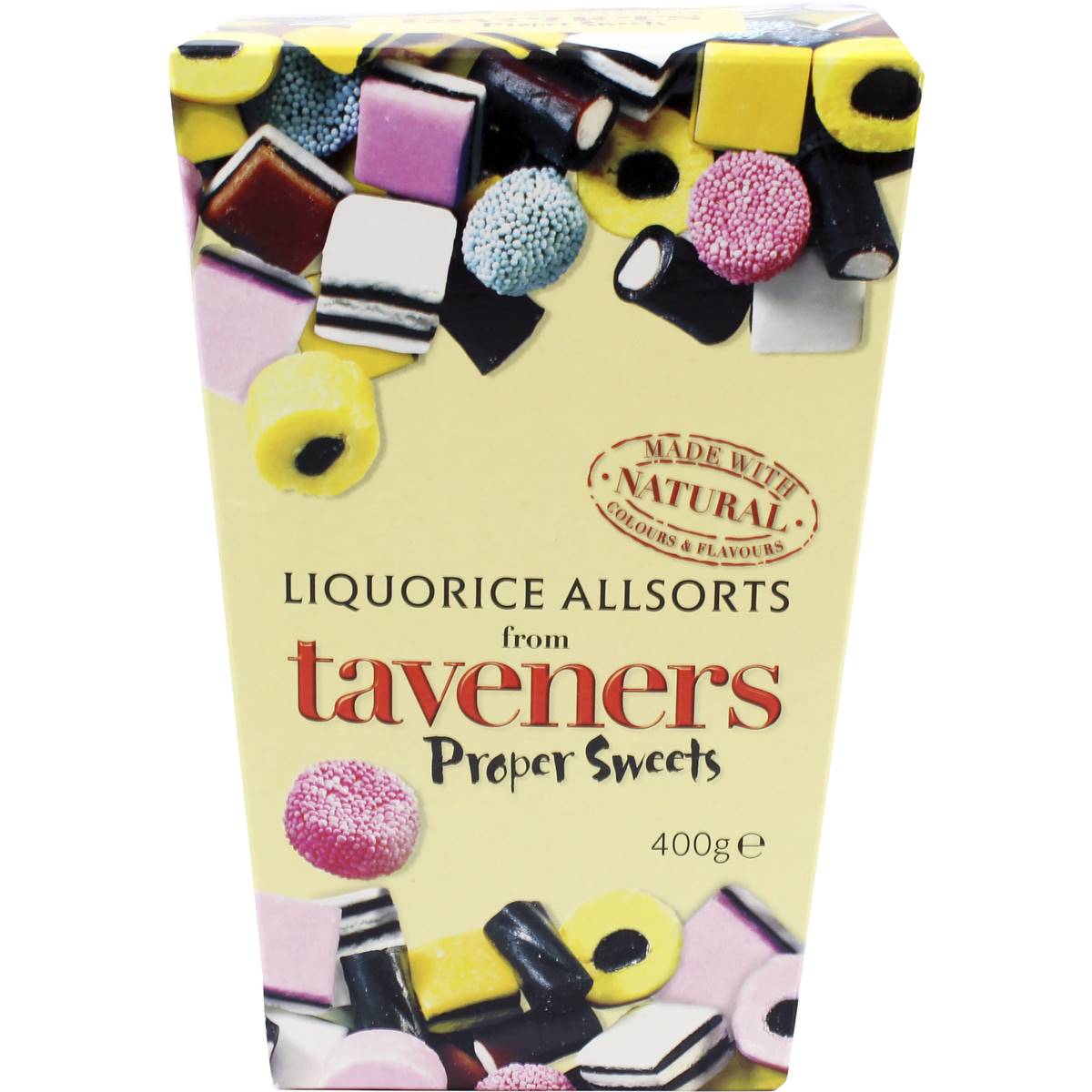 Taveners Liquorice Allsorts 400g Woolworths
