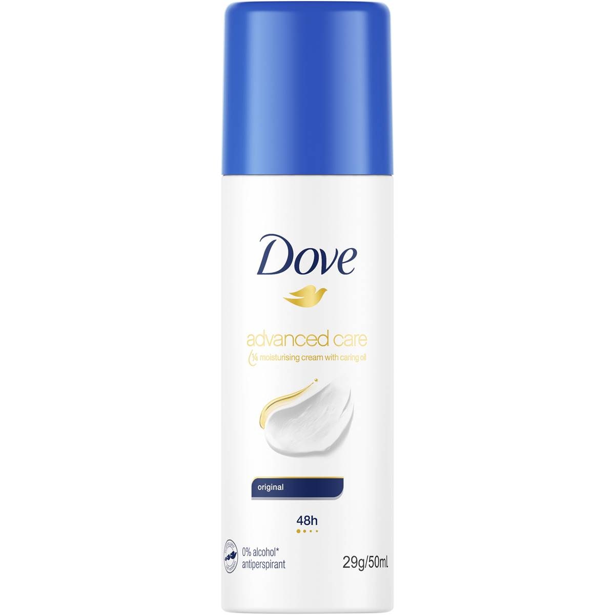 Dove Women Original Antiperspirant Aerosol Deodorant 50ml Woolworths