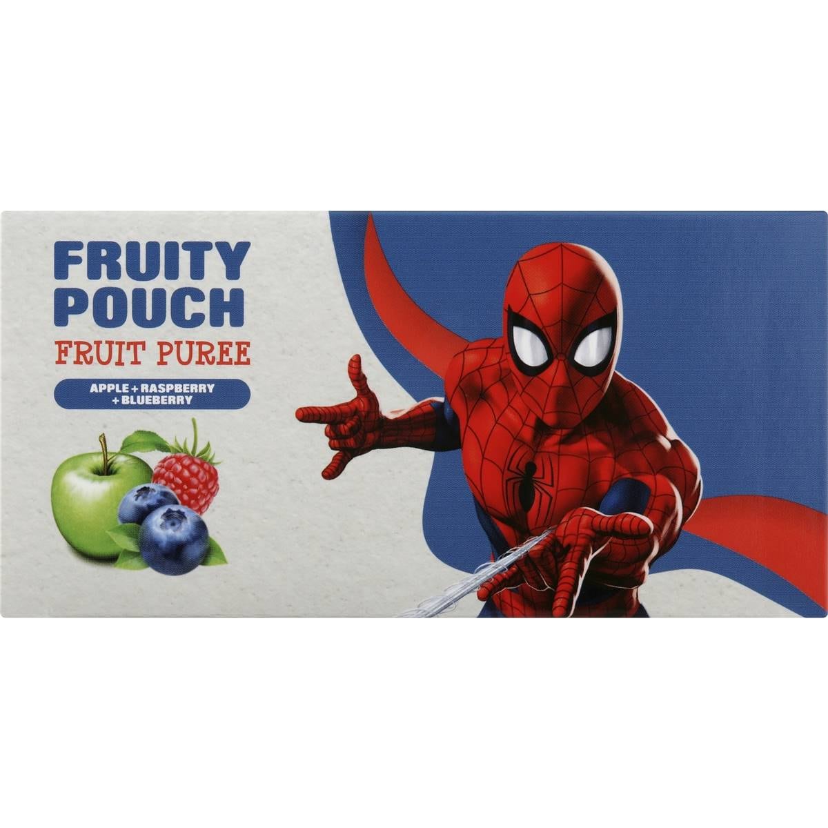Snacktacular Fruit Pouch Apple, Raspberry & Blueberry Puree 90g X 5 Pack Woolworths