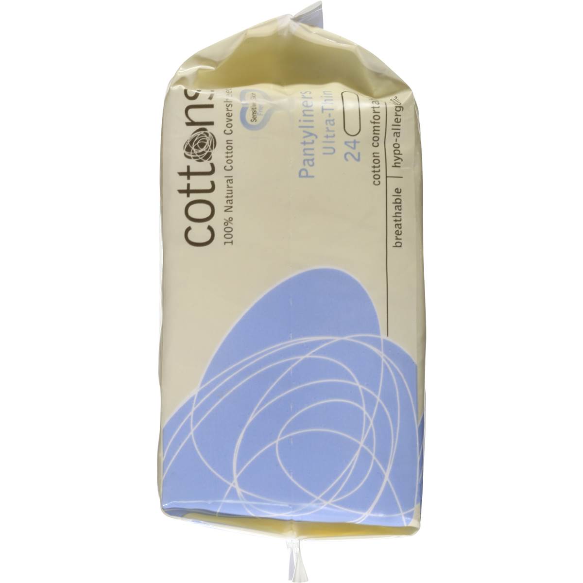 Cottons Panty Liners Ultra Thin 24pk Woolworths