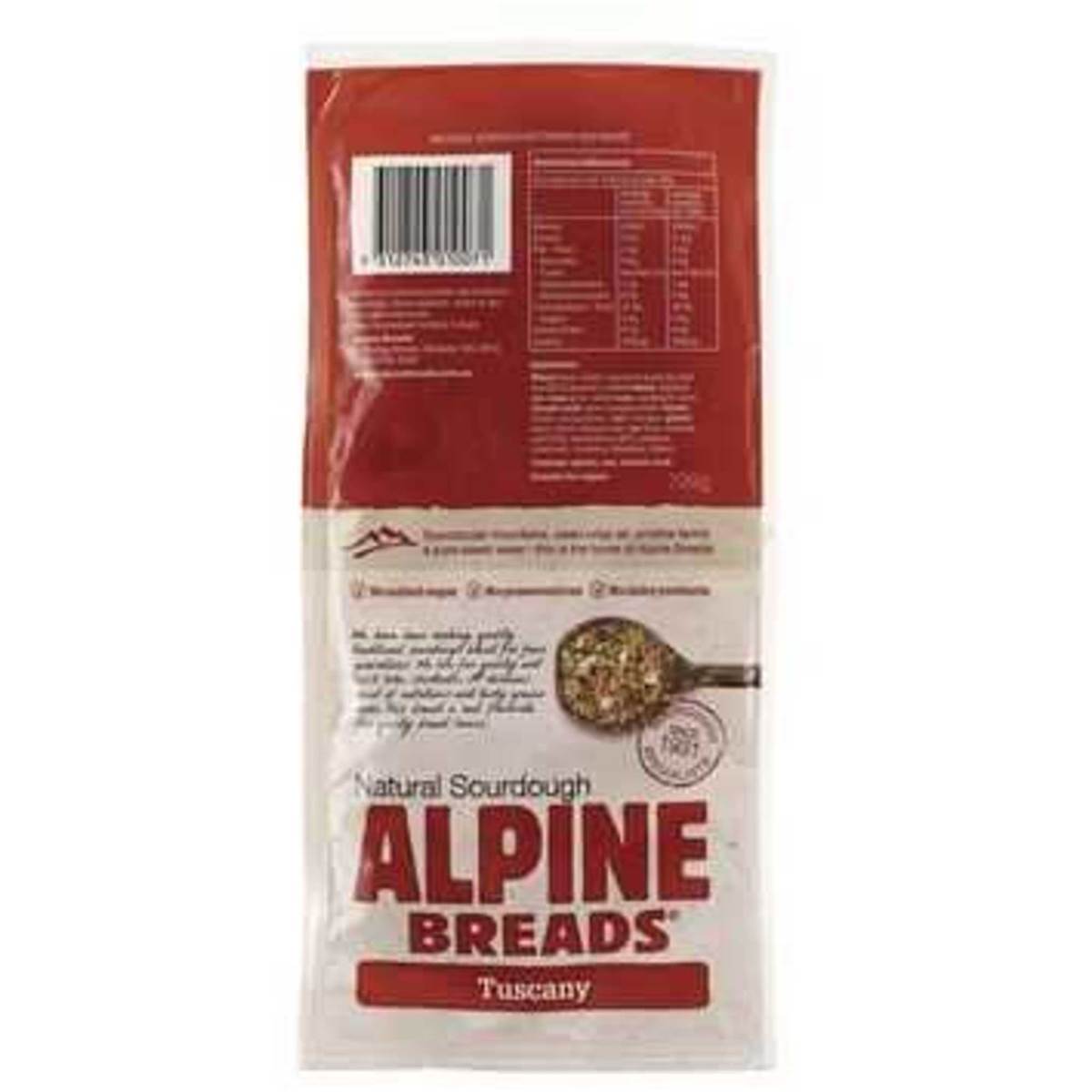 Alpine Natural Sourdough Tuscany Bread