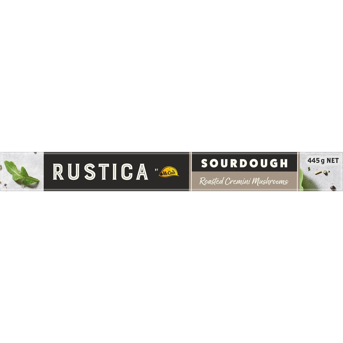 Mccain Rustica Sourdough Roasted Cremini Mushrooms Pizza 445g Woolworths