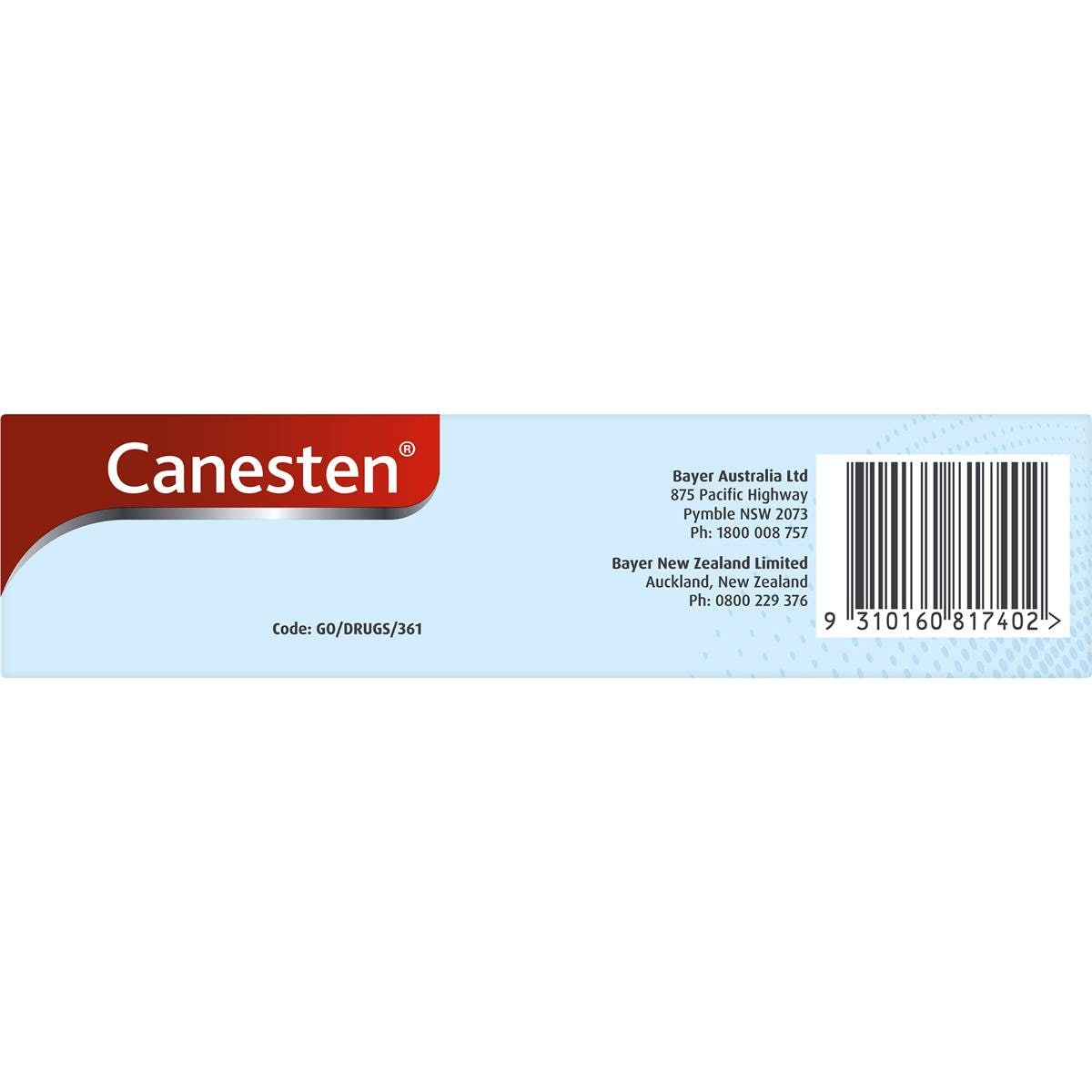 Canesten Athlete's Foot Cream 50g Woolworths