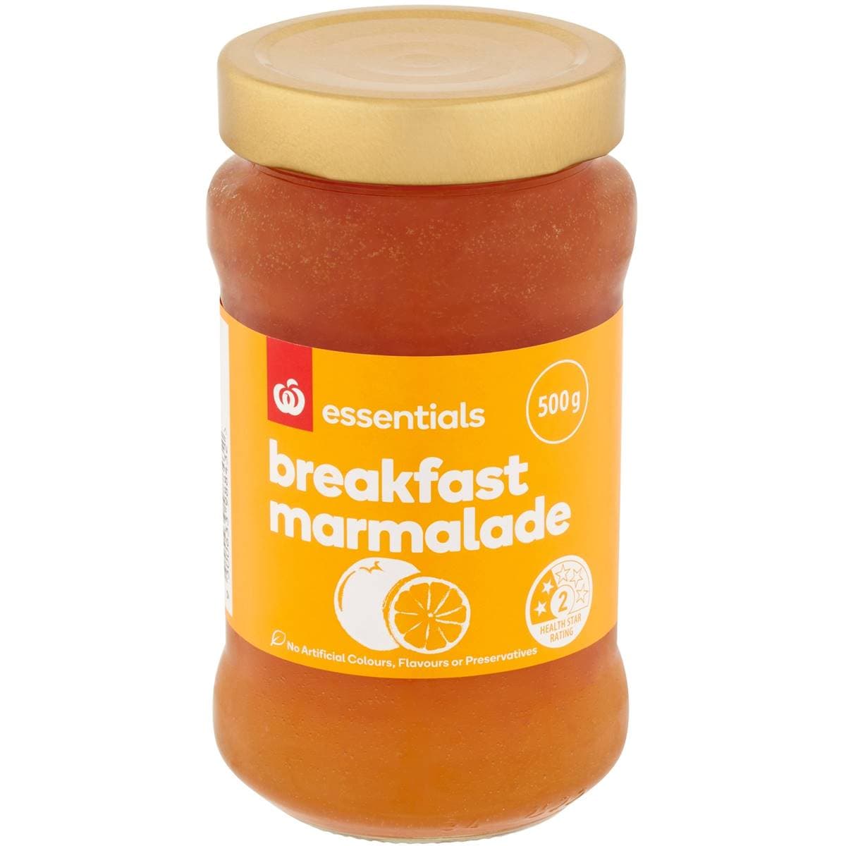 Essentials Breakfast Marmalade 500g Woolworths