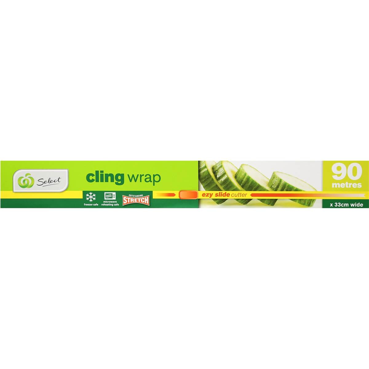 Woolworths Select Cling Wrap 33cmx90m Woolworths
