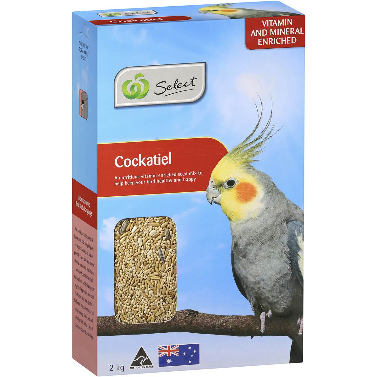 Select Bird Food Cockatiel
