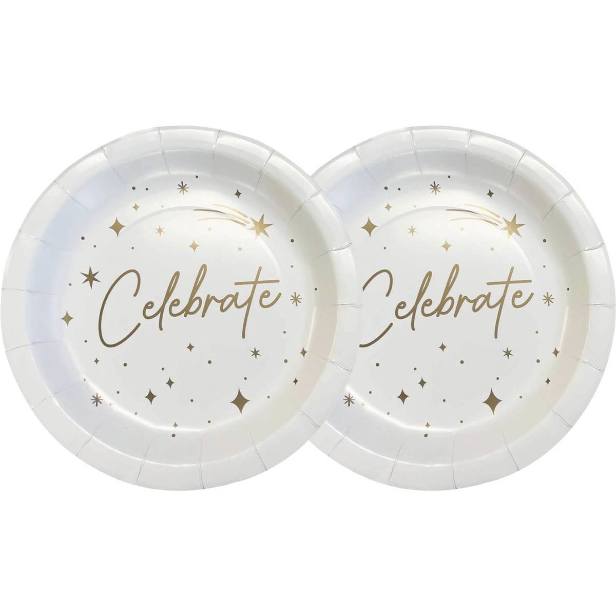 Whiz Pop Bang Paper Plates White 10 Pack Woolworths