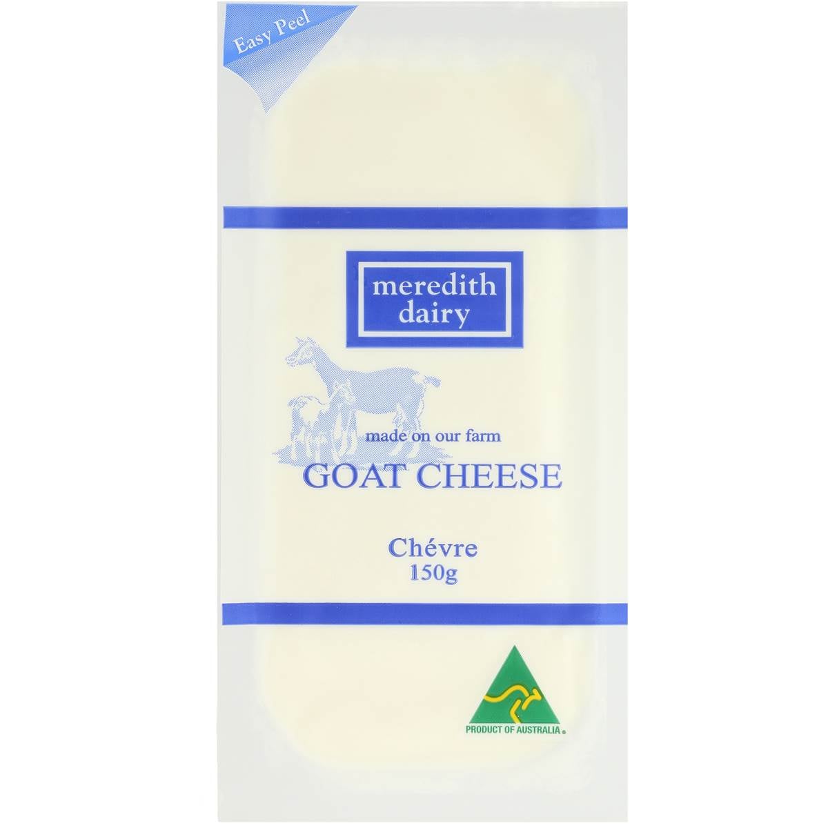 Meredith Plain Goats Cheese 150g Woolworths