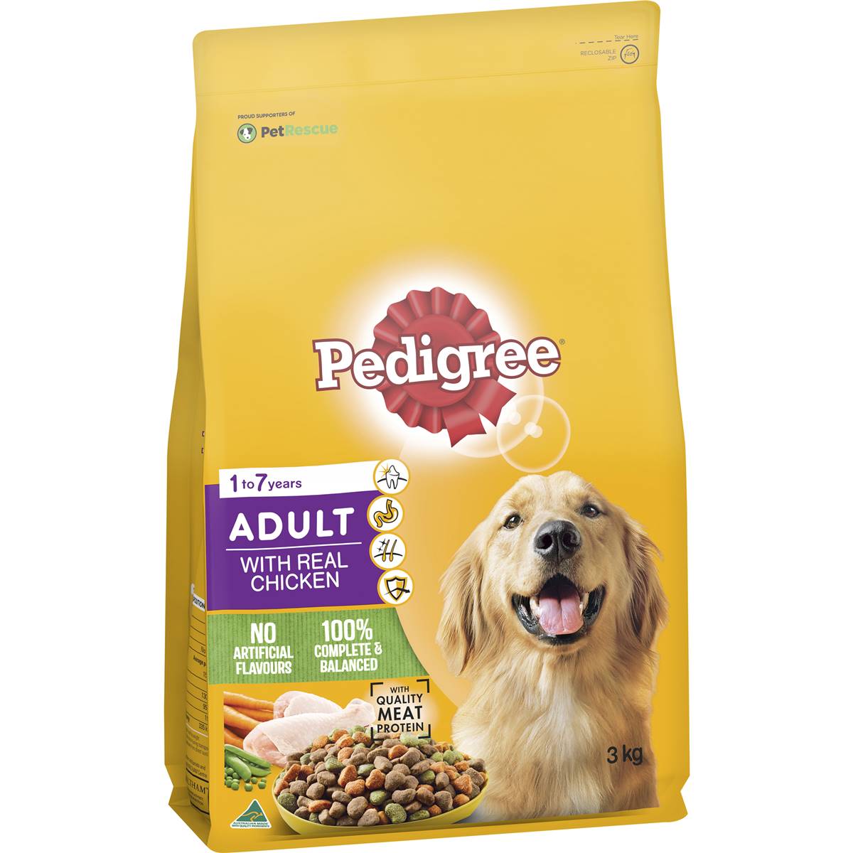 Pedigree adult outlet chicken