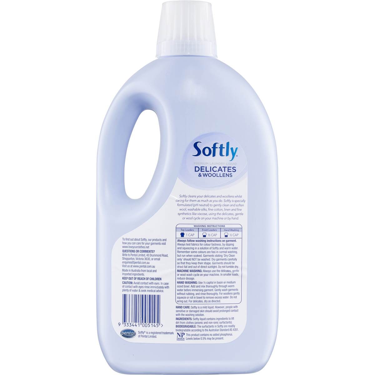 Softly Wool Wash Woollens & Delicates Value 2l Woolworths