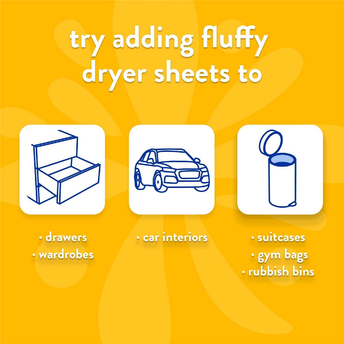 Fluffy Fabric Softener Dryer Sheets F/flowers 40 Pack Woolworths