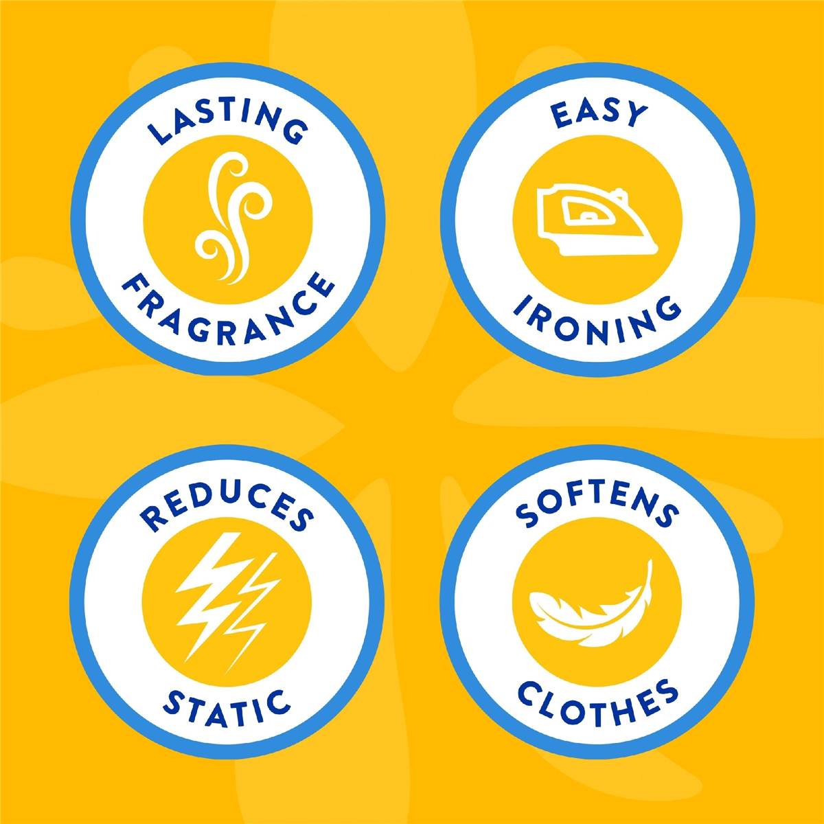 Fluffy Fabric Softener Dryer Sheets F/flowers 40 Pack Woolworths