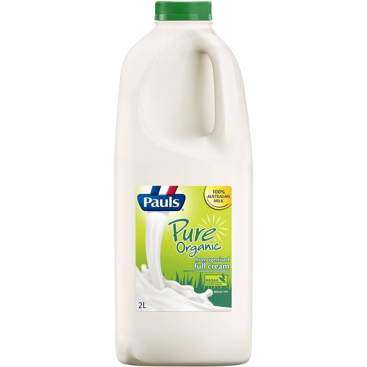 Pauls Pure Organic Full Cream Homogenised Milk