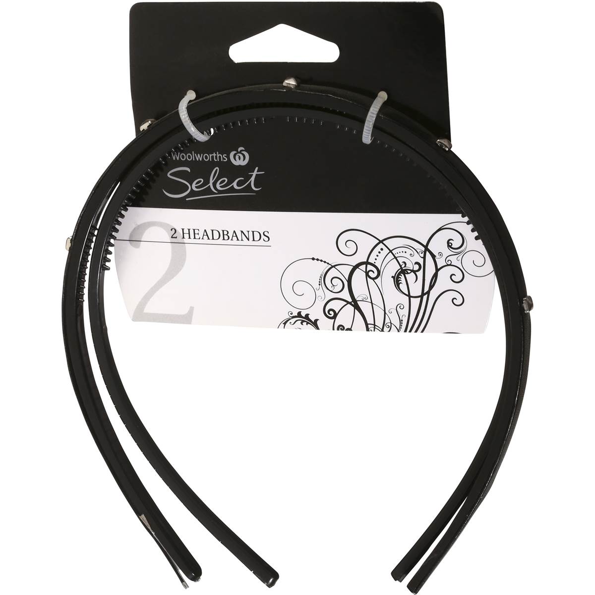 Woolworths Select Headband Pack 2pk Woolworths