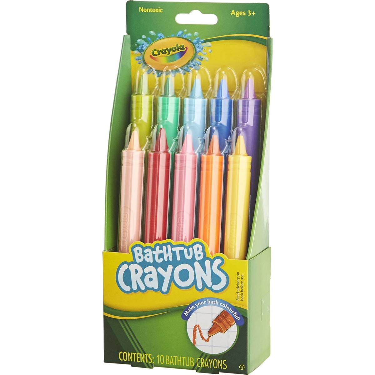 Crayola Bathtub Crayons 10 Pack Woolworths