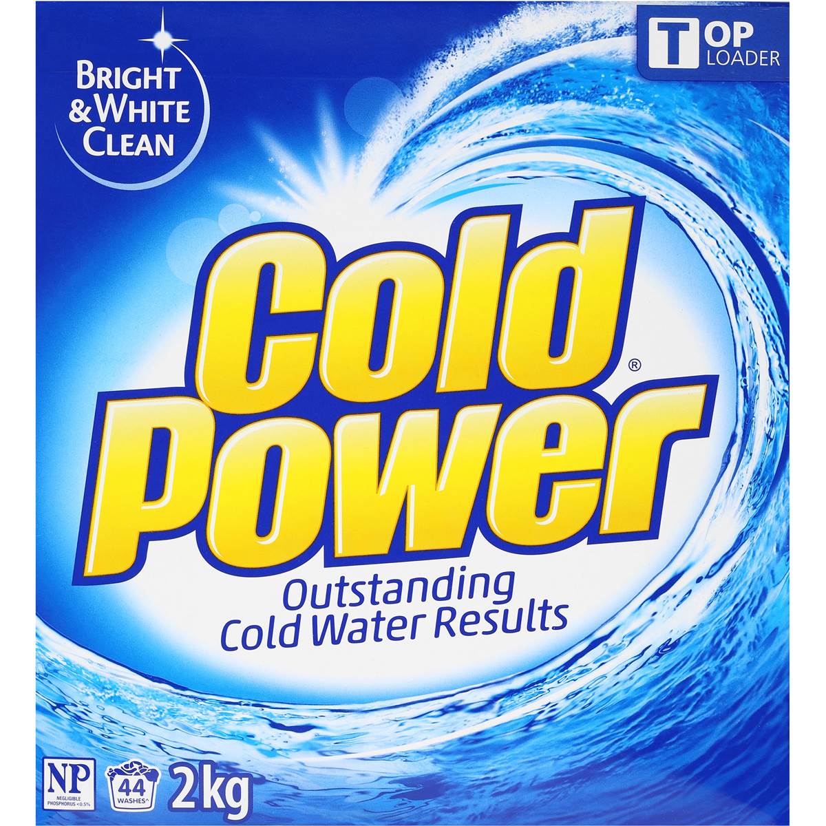 Cold Power Top Loader Regular Powder 2kg Woolworths