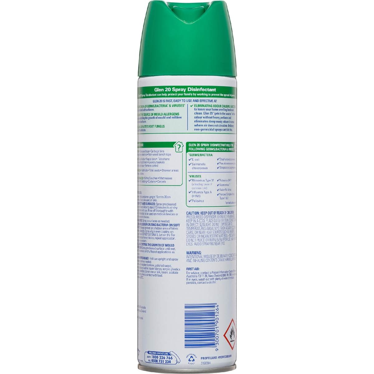 Glen 20 Allinone Country Scent Disinfectant Spray 375g Woolworths