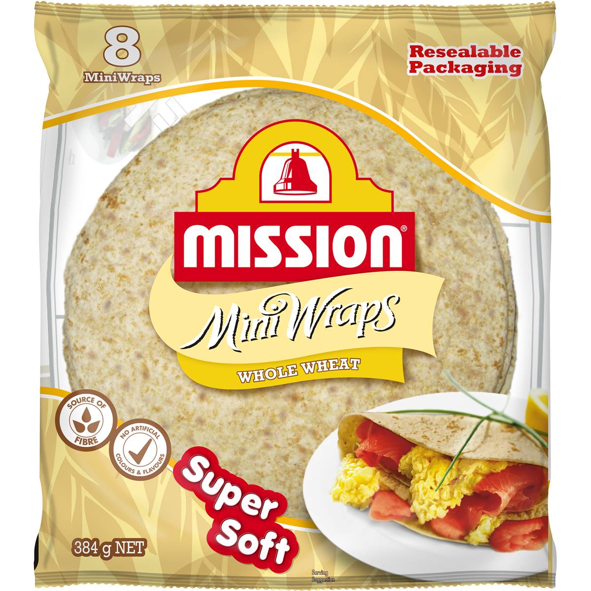 Mission Wraps Mini Wheat 8 Pack Woolworths