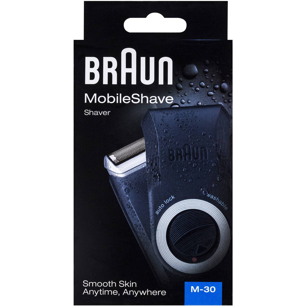 Braun Electric Shaver Mobileshave M30 Each Woolworths