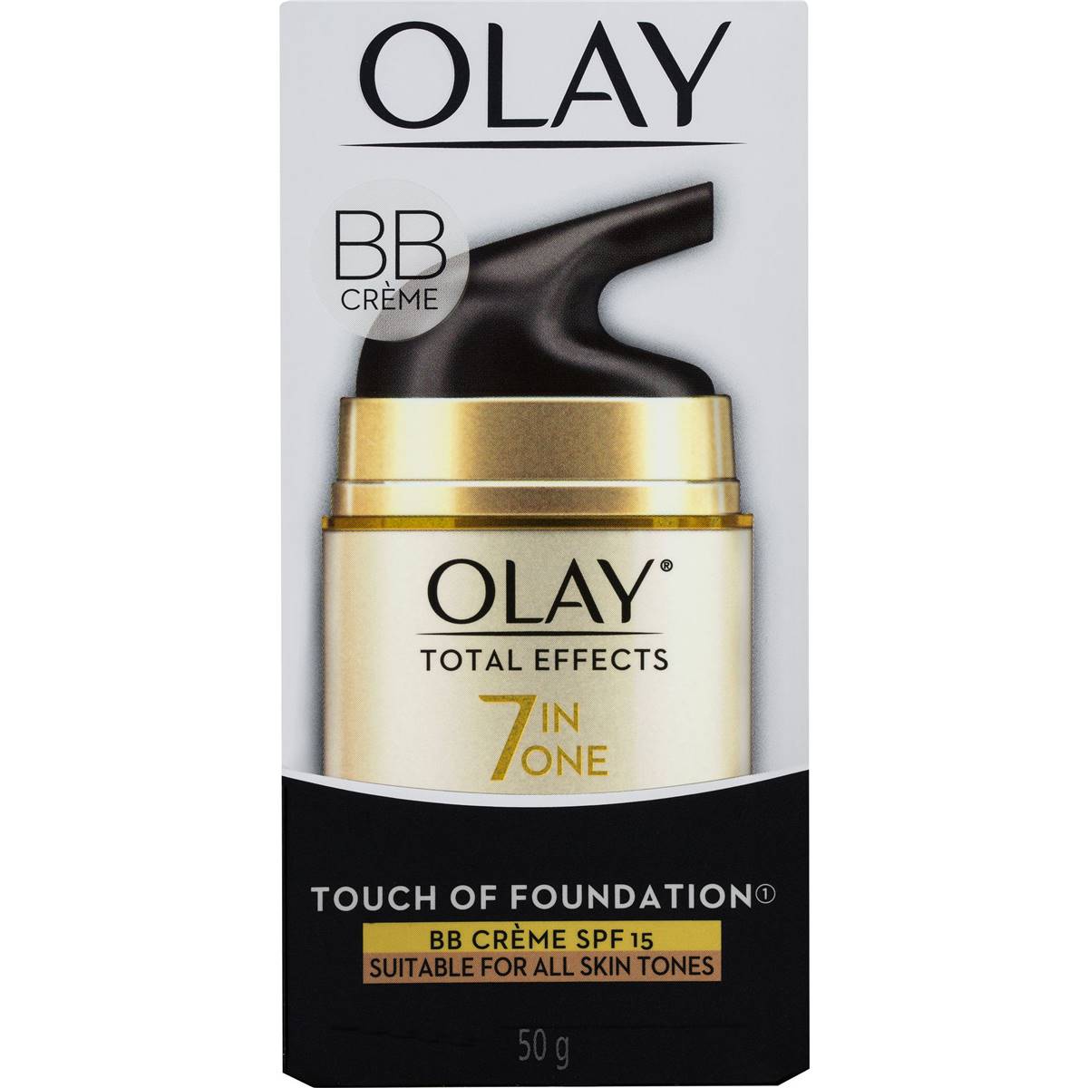 Olay Total Effects Touch Of Foundation Moisturiser 50g | Woolworths